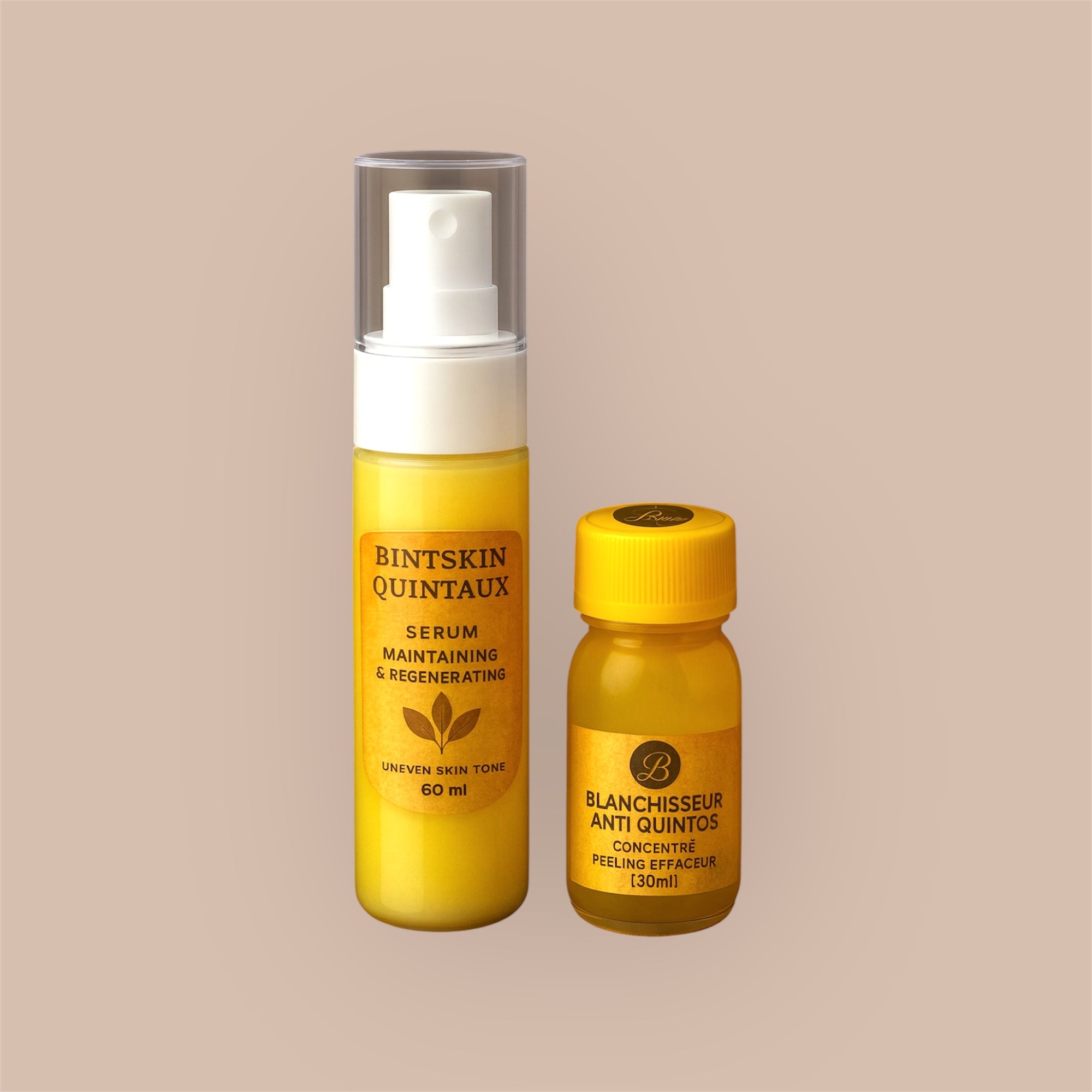 Sérum Blanchissant Peau Neuve - Anti-taches, Anti-âge - Glutathione - 2 Flacons 15ml