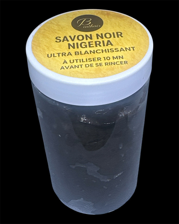 SAVON noir DU NIGERIA ULTRA BLANCHISSANT ANTI IMPERFECTION ZÉRO TACHE