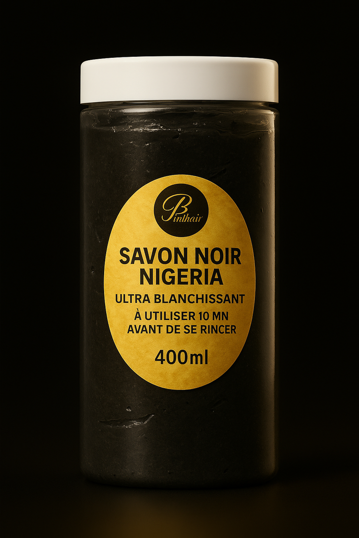 SAVON noir DU NIGERIA ULTRA BLANCHISSANT ANTI IMPERFECTION ZÉRO TACHE