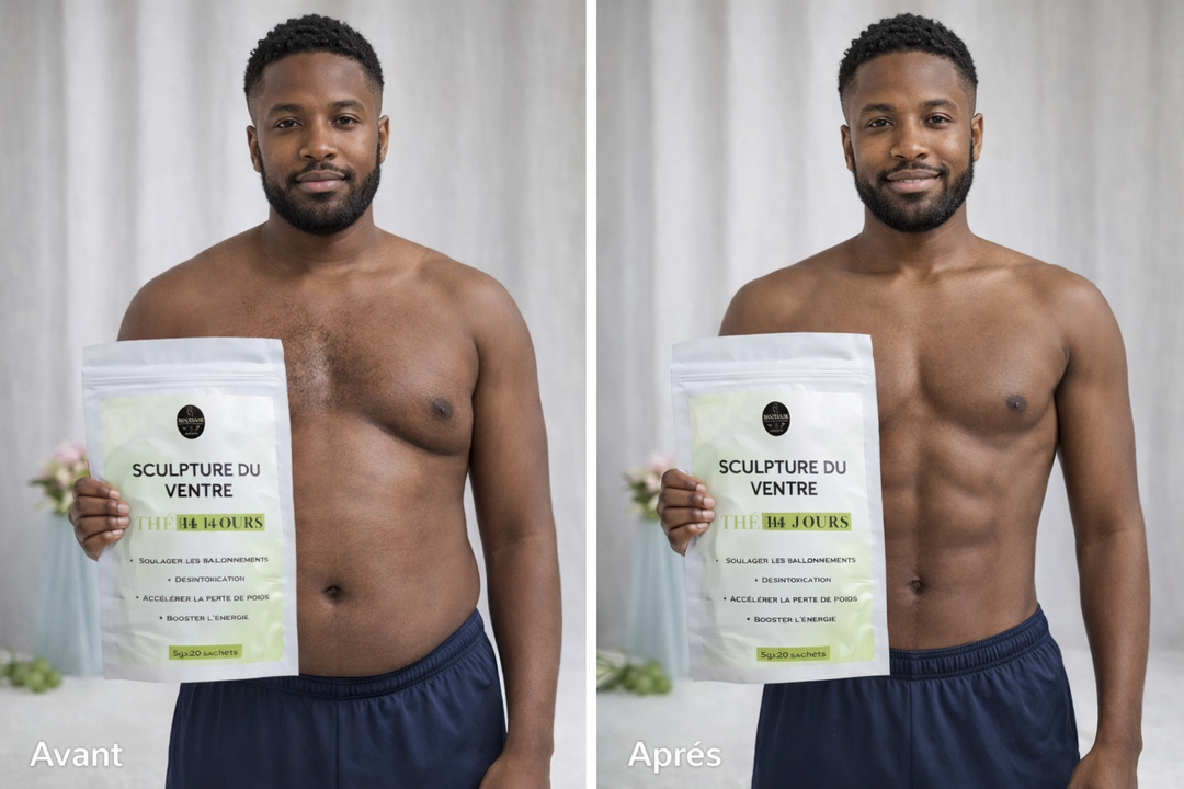 Thé  Ventre Plat 100% Haute Qualité Brûle-Graisses Perte de Poids Minceur Effet Amincissant