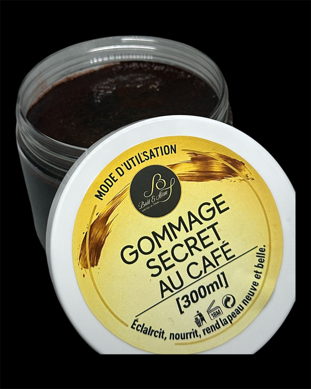 GOMMAGE SECRET AU CAFÉ BLANCHISSANT
