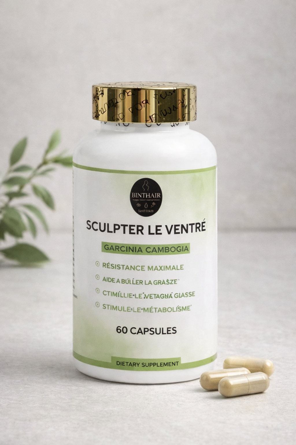 Bruleur de graisse Extra fort bio Bint & Skin - 60 gélules