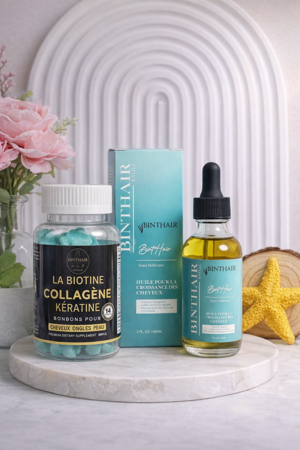 Kit Traitement Complet Cheveux – BINTHAIR